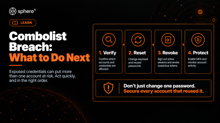Combolist Breach Response Infographic