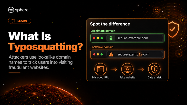 What Is Typosquatting? Lookalike Domain Attacks | SphereTI